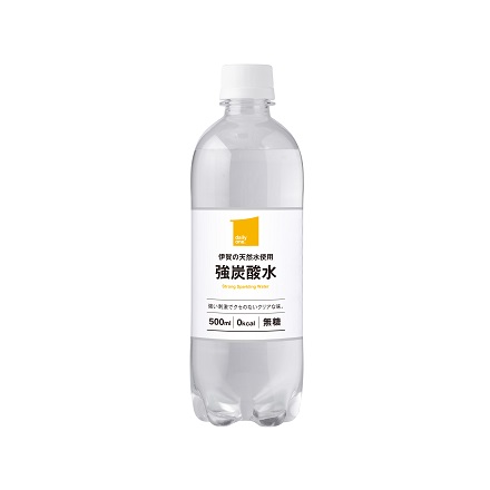 伊賀の天然水使用　強炭酸水 500ml