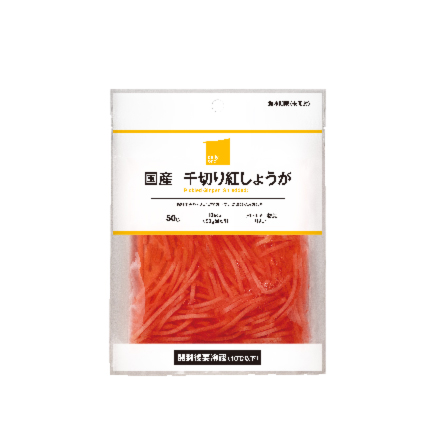 国産 千切り紅しょうが　50g