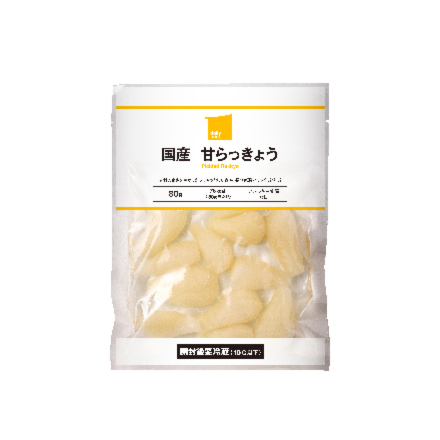 国産 甘らっきょう　80g