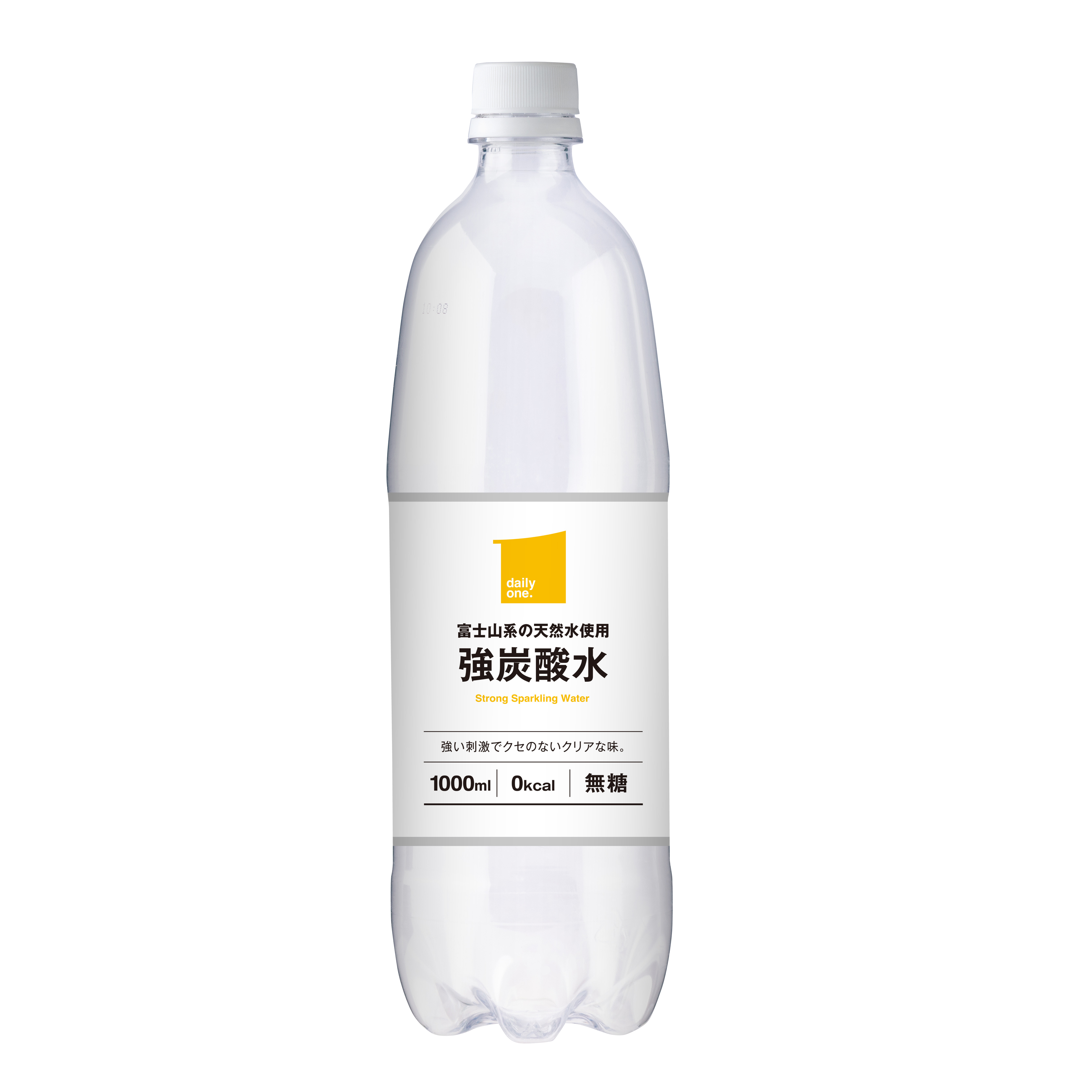 富士山系の天然水使用　強炭酸水 1000ml