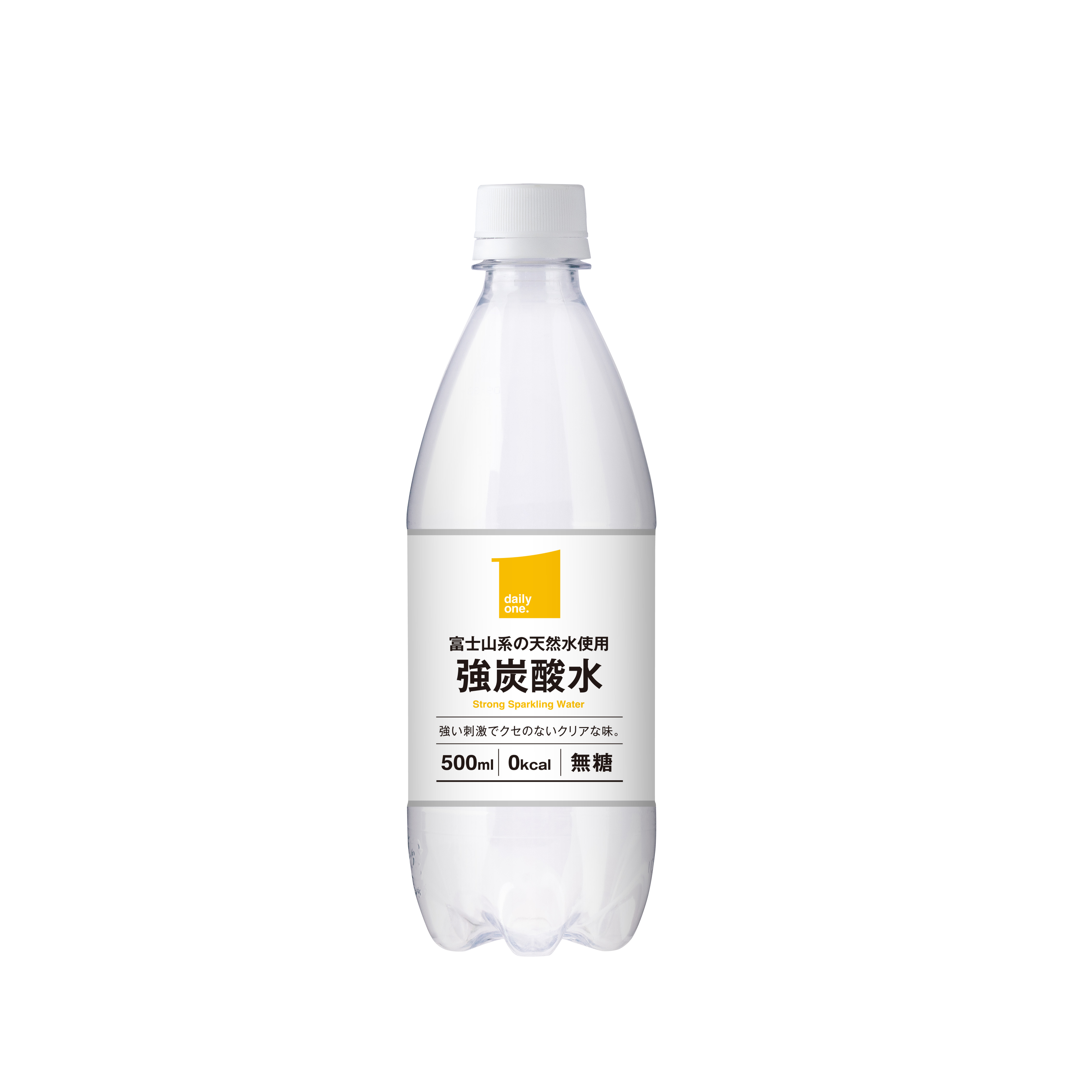 富士山系の天然水使用　強炭酸水 500ml